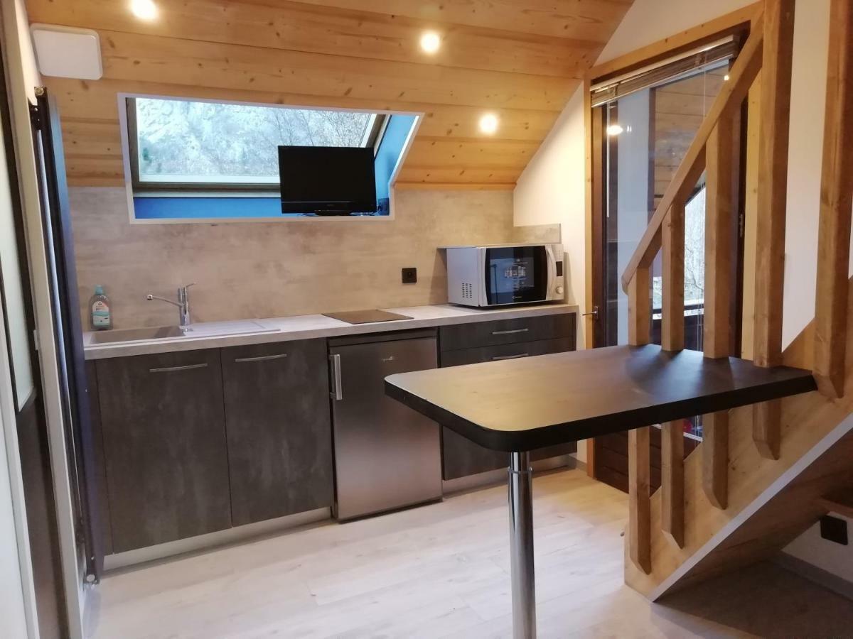 Studio en Duplex Renové Thônes Esterno foto